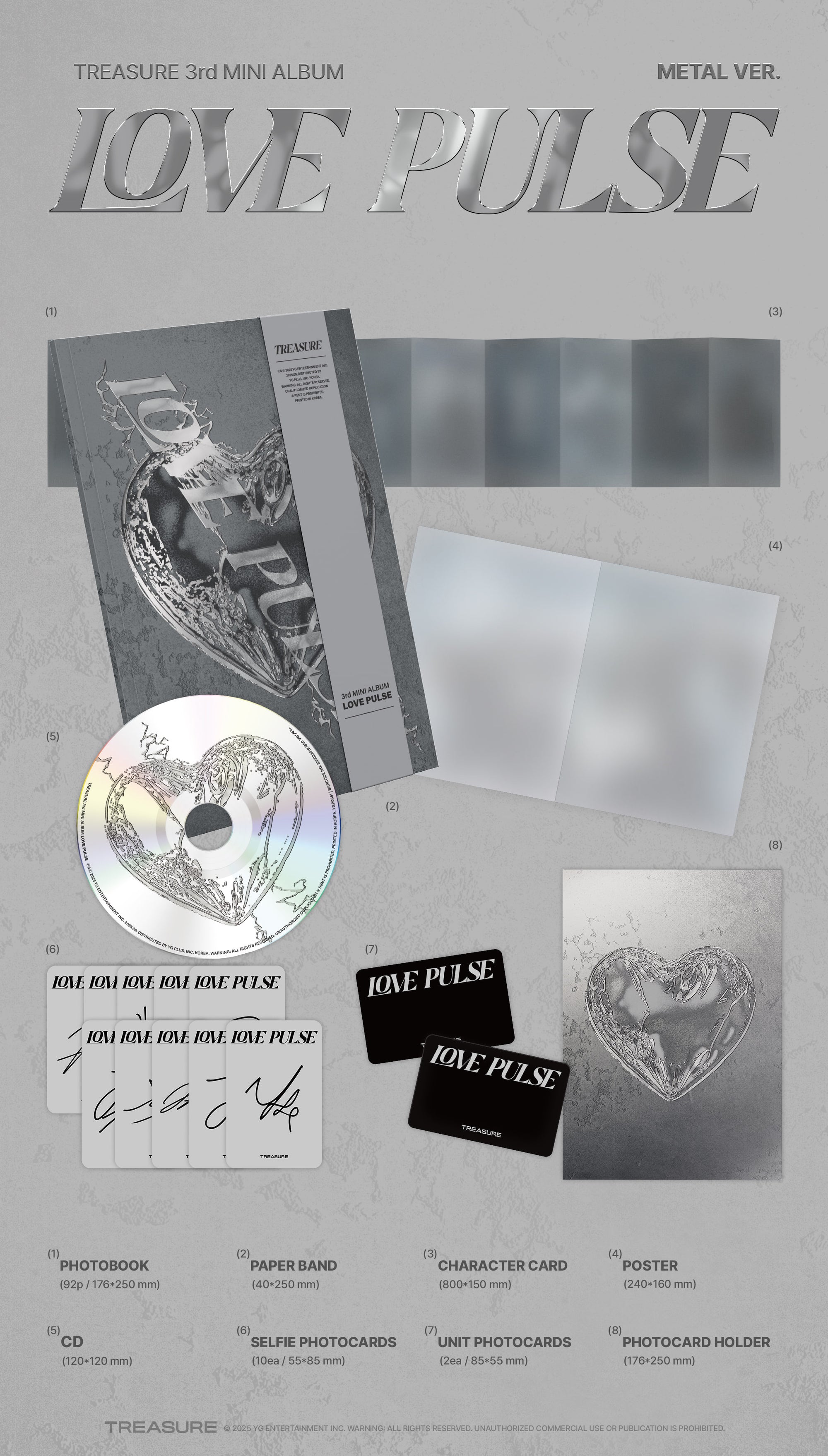 TREASURE • LOVE PULSE [PREORDER]