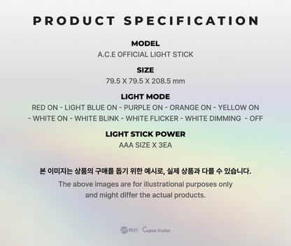 A.C.E. • Official Lightstick
