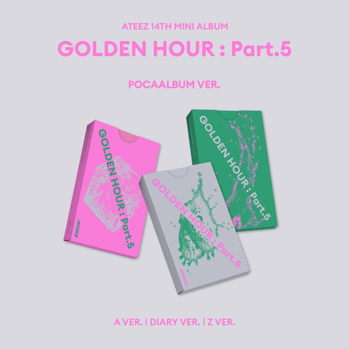 ATEEZ • GOLDEN HOUR: Part.5 [PREORDER]