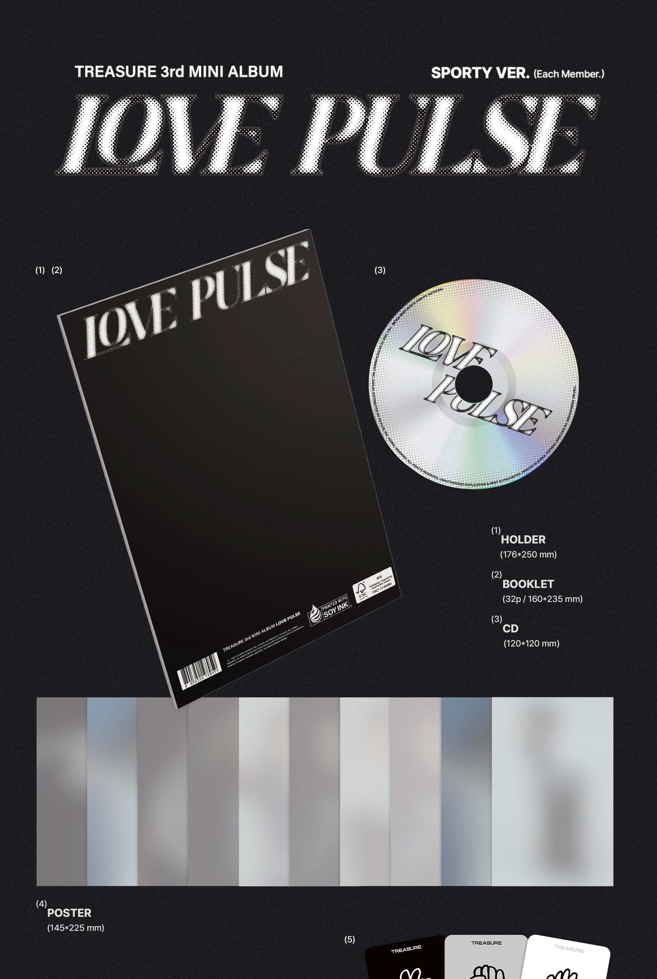 TREASURE • LOVE PULSE [PREORDER]