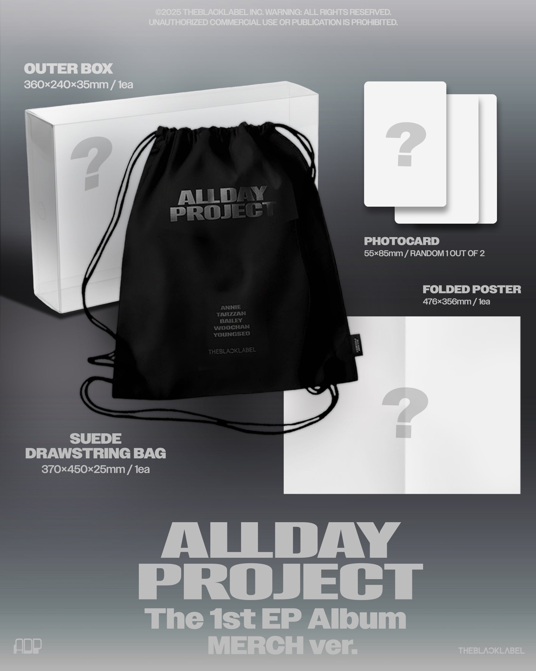 ALLDAY PROJECT • The 1st EP Album [PREORDER]
