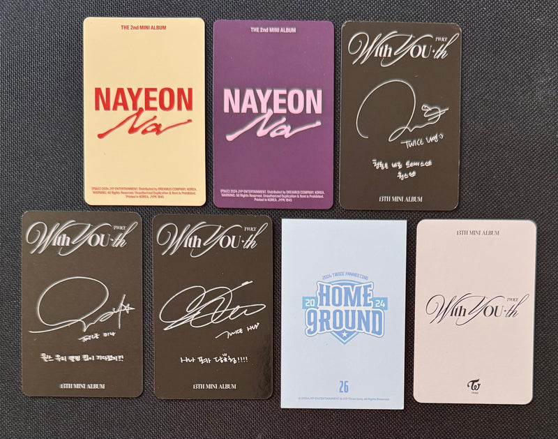 TWICE (Photocards)