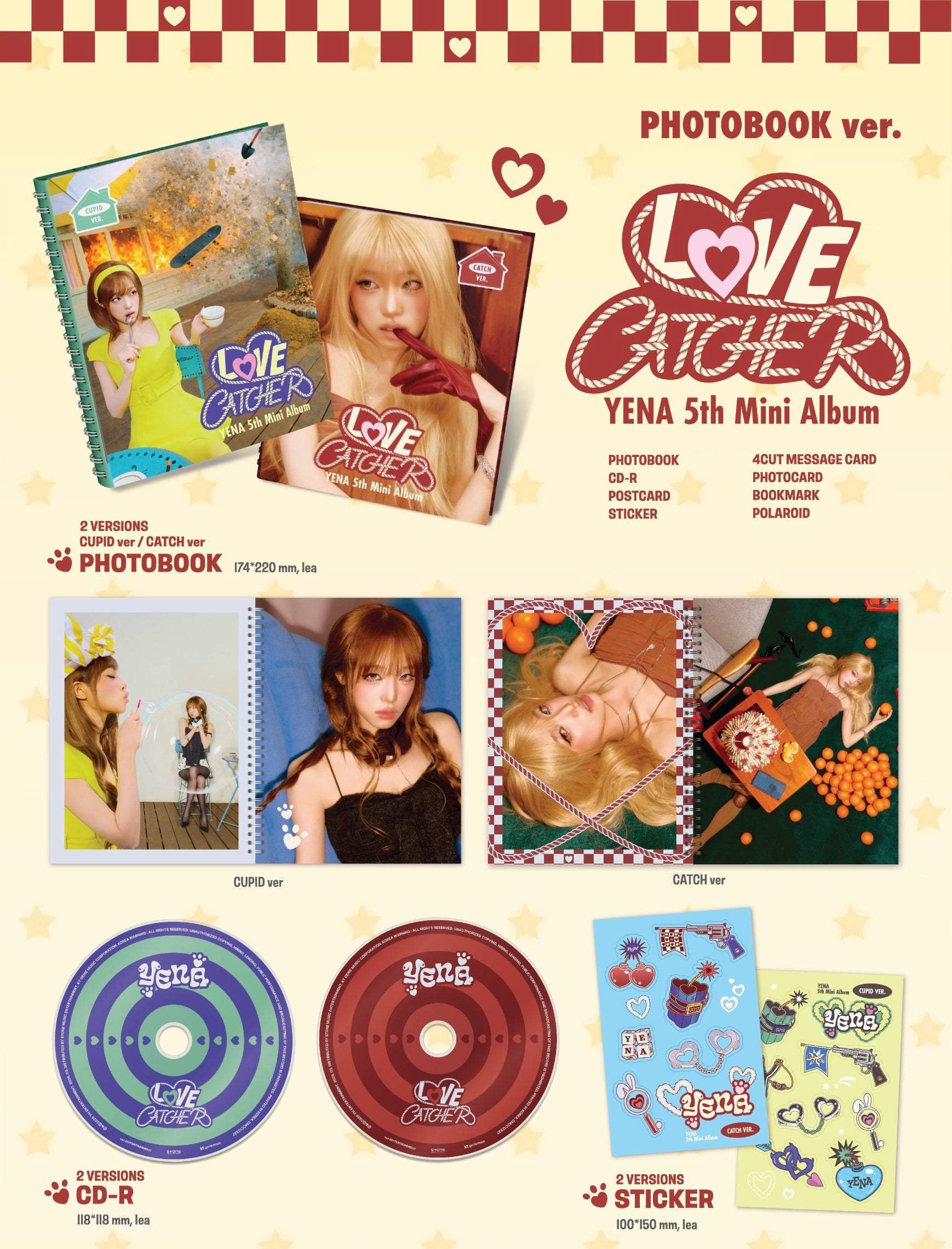Yena • Love Catcher [PREORDER]