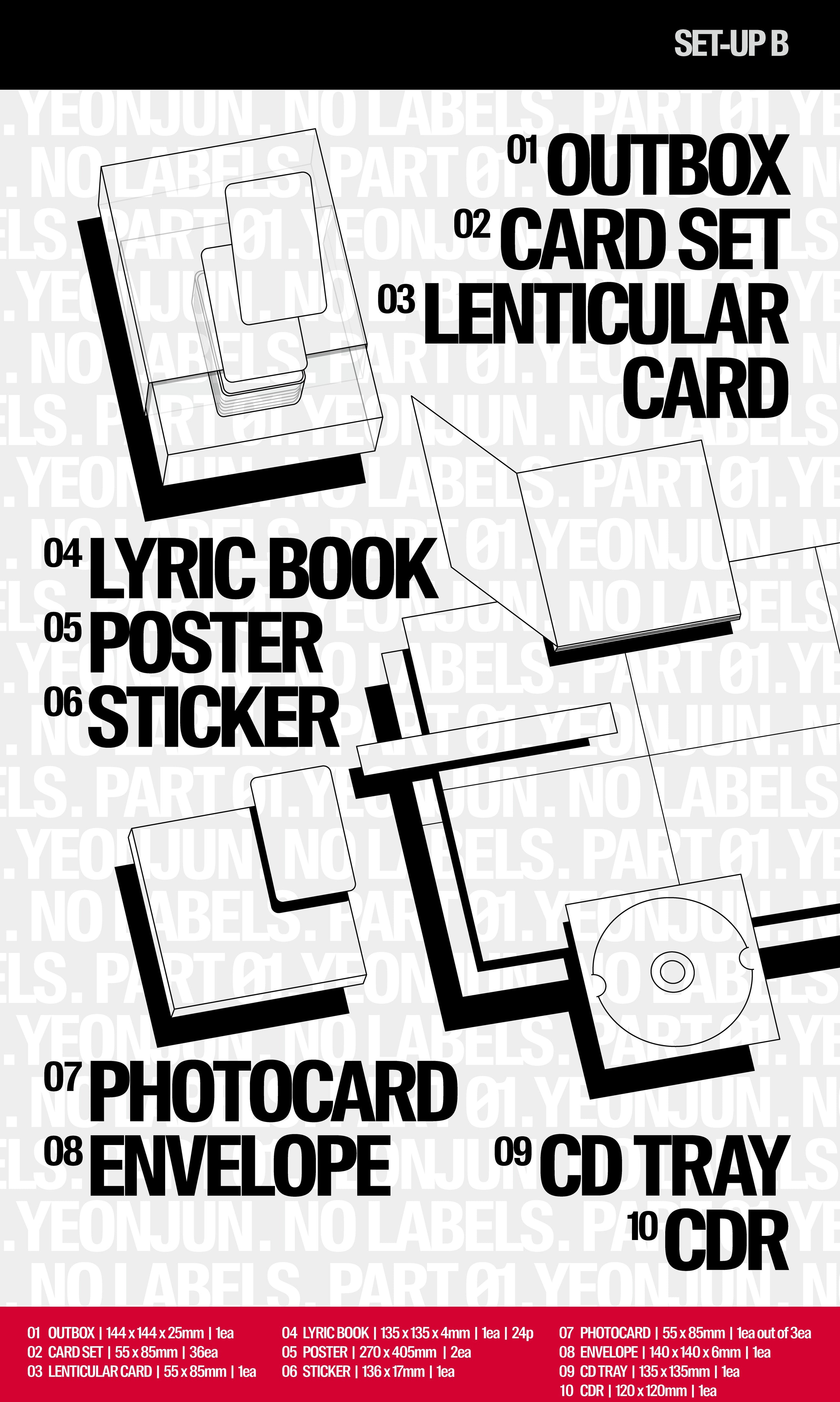 Yeonjun • NO LABELS PART 01 [PREORDER]