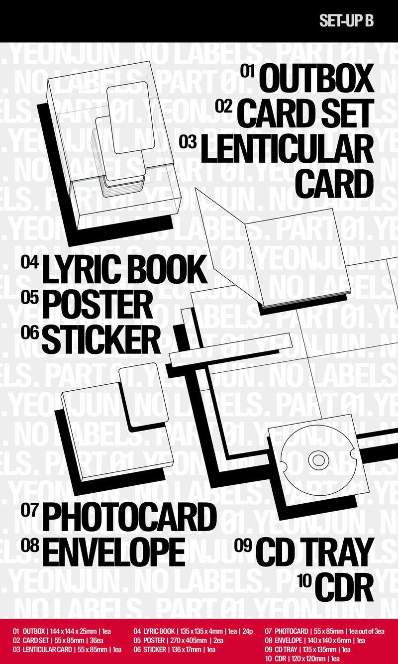 Yeonjun • NO LABELS PART 01 [PREORDER]