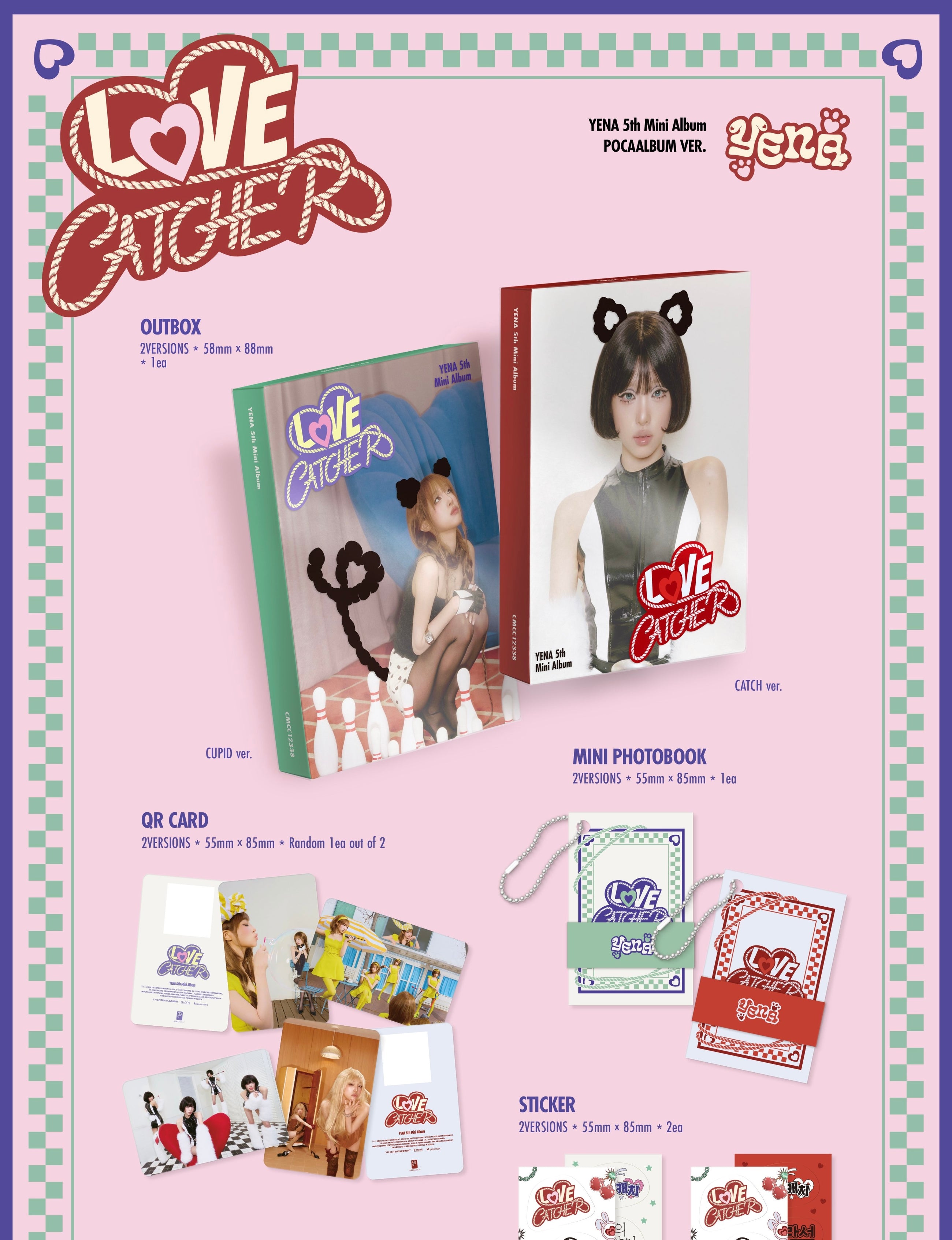 Yena • Love Catcher [PREORDER]