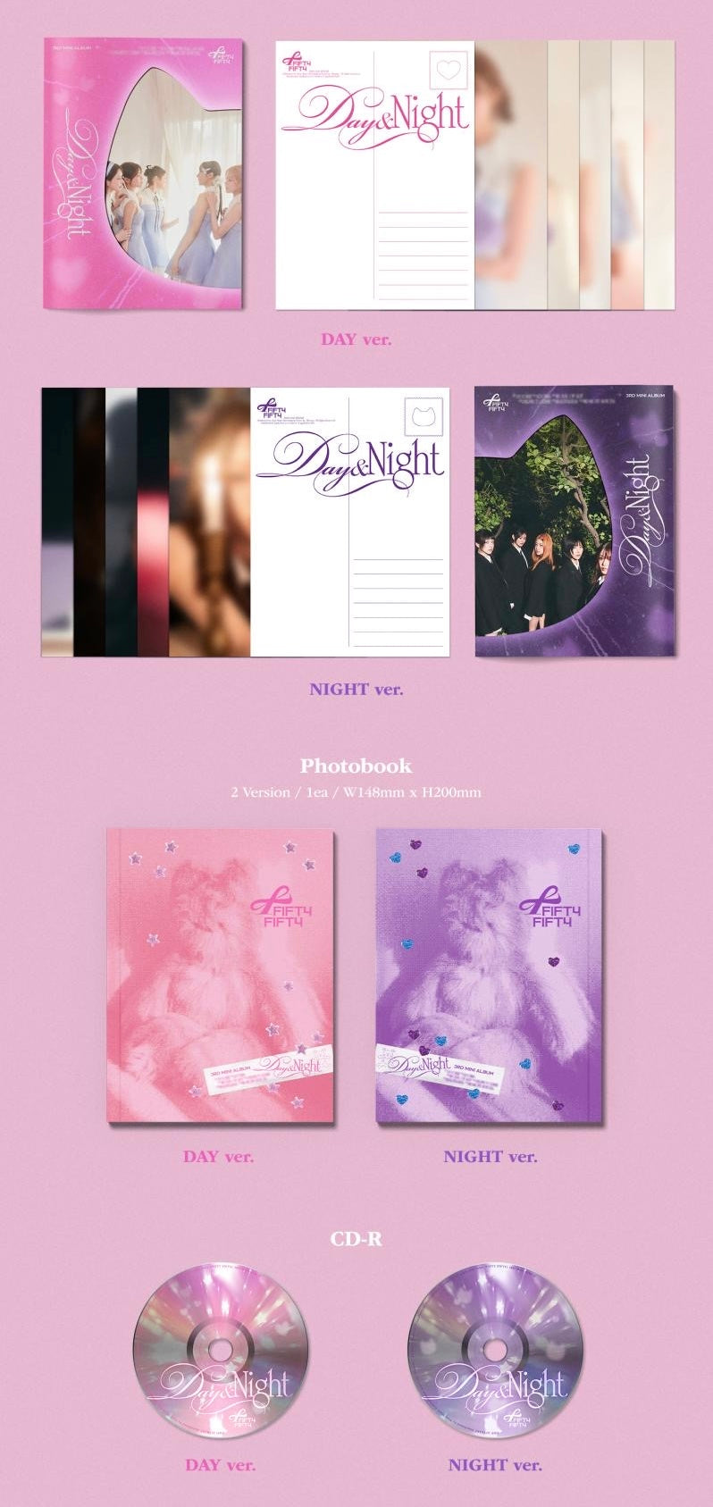 FIFTY FIFTY • Day & Night [PREORDER]