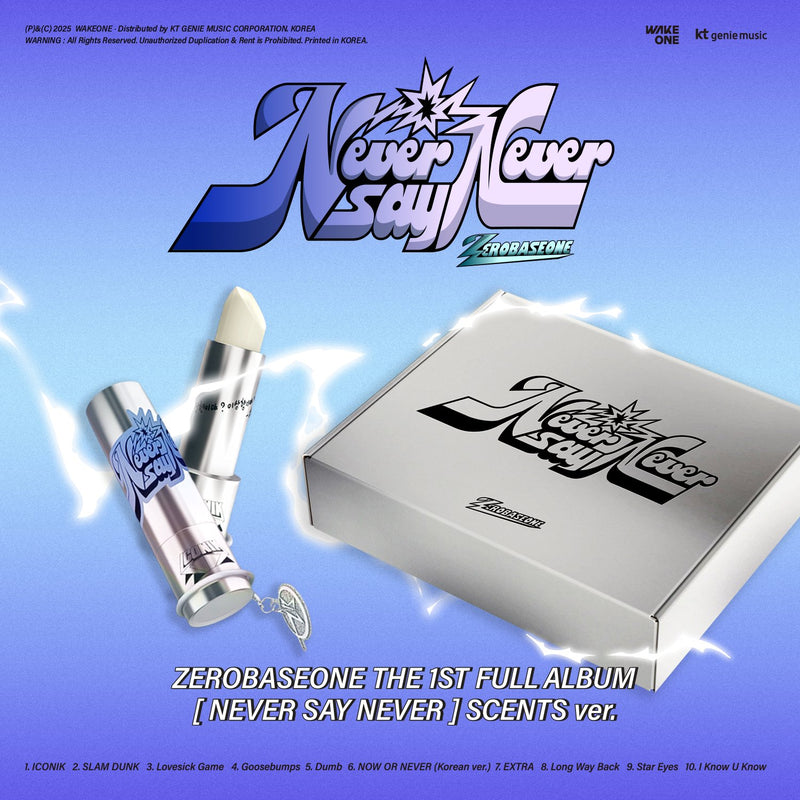ZEROBASEONE • NEVER SAY NEVER (Scents Ver.) [PREORDER]