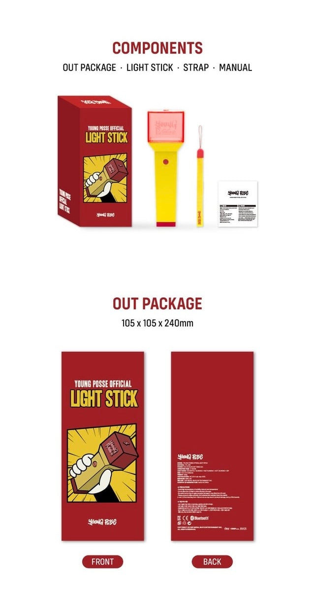 YOUNG POSSE • Official Lightstick