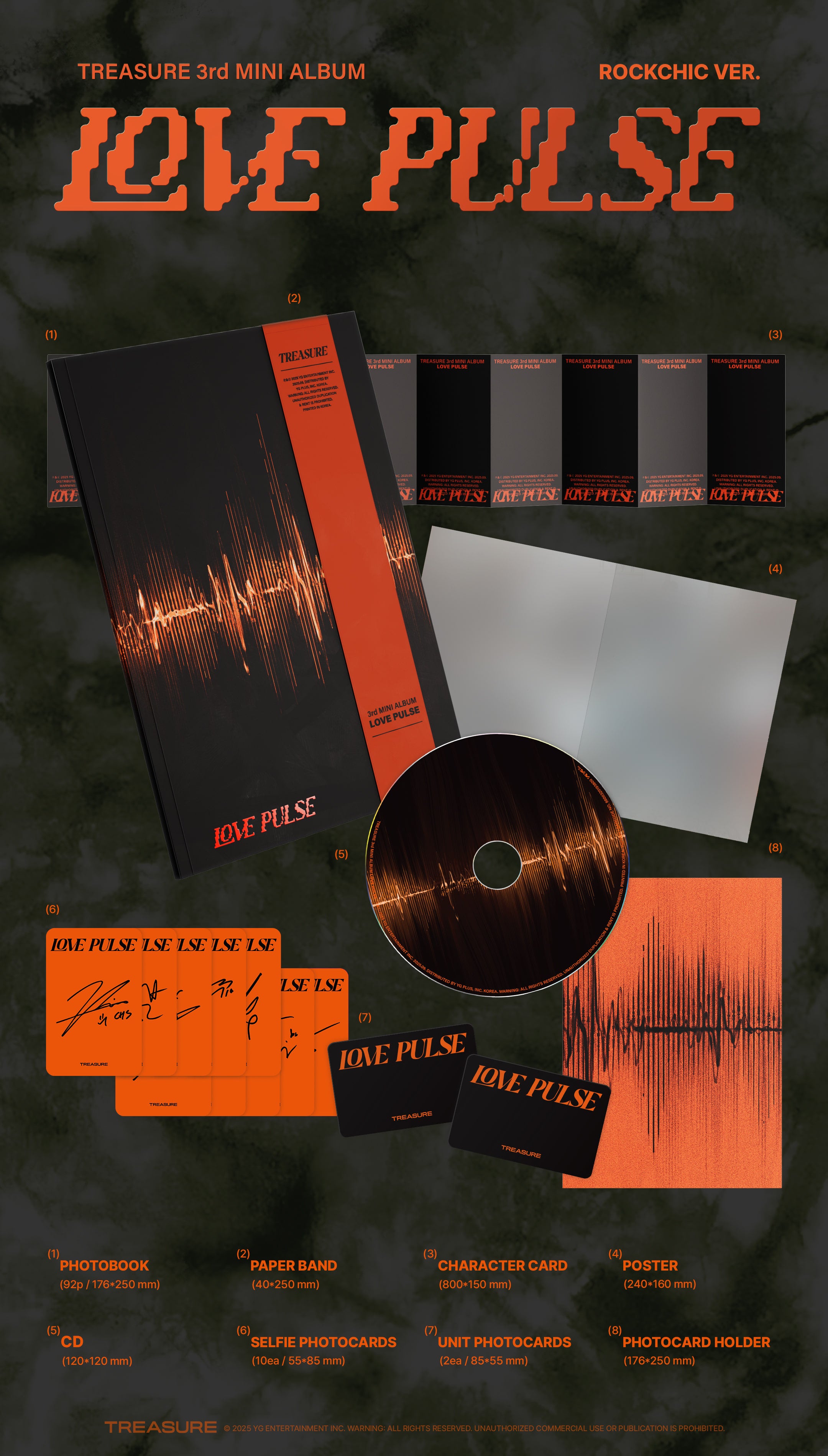 TREASURE • LOVE PULSE [PREORDER]