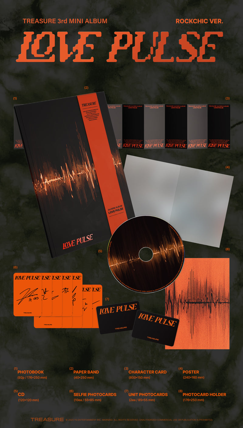 TREASURE • LOVE PULSE [PREORDER]
