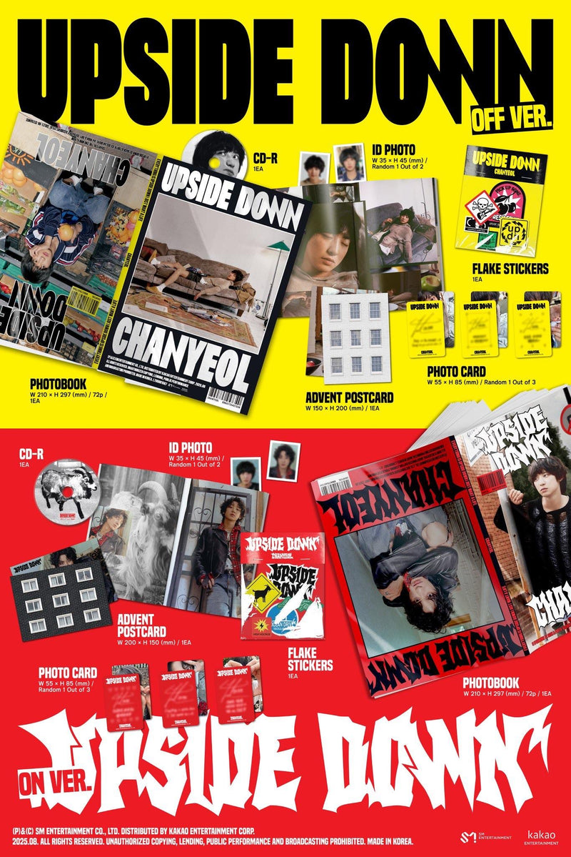 Chanyeol • Upside Down [PREORDER]