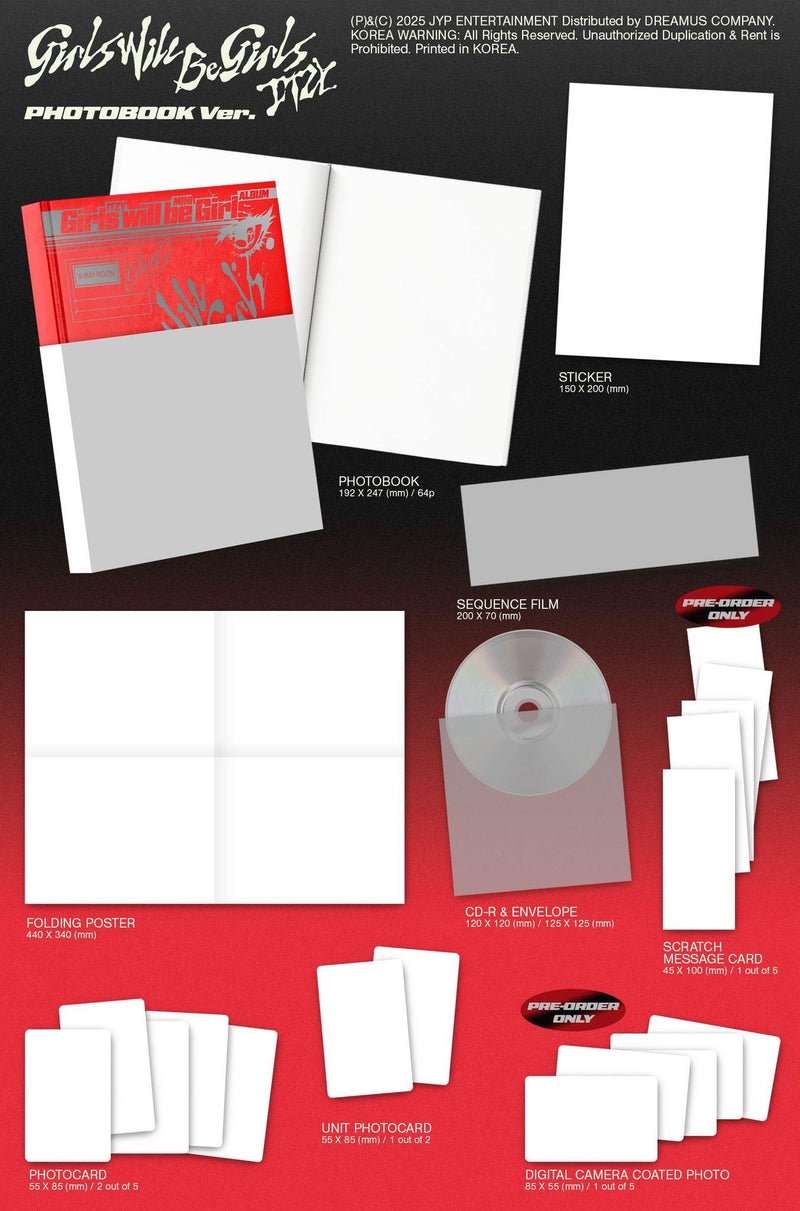 ITZY • Girls Will Be Girls [PREORDER]
