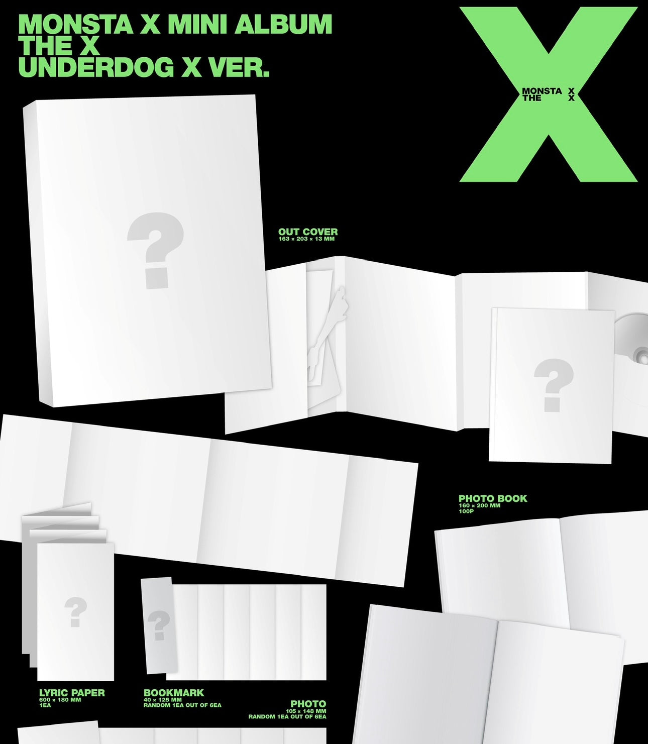 MONSTA X • THE X [PREORDER]