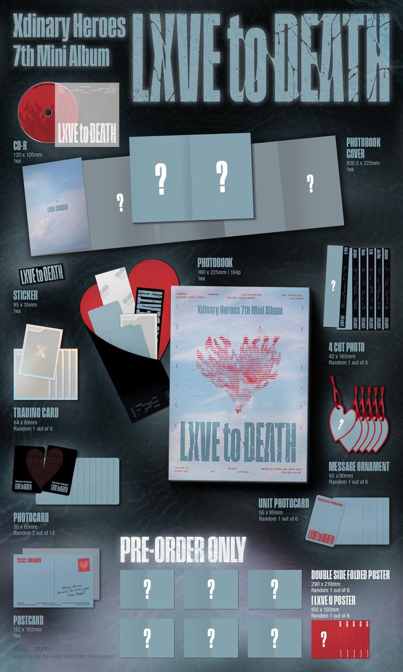 Xdinary Heroes • LXVE to DEATH [PREORDER]