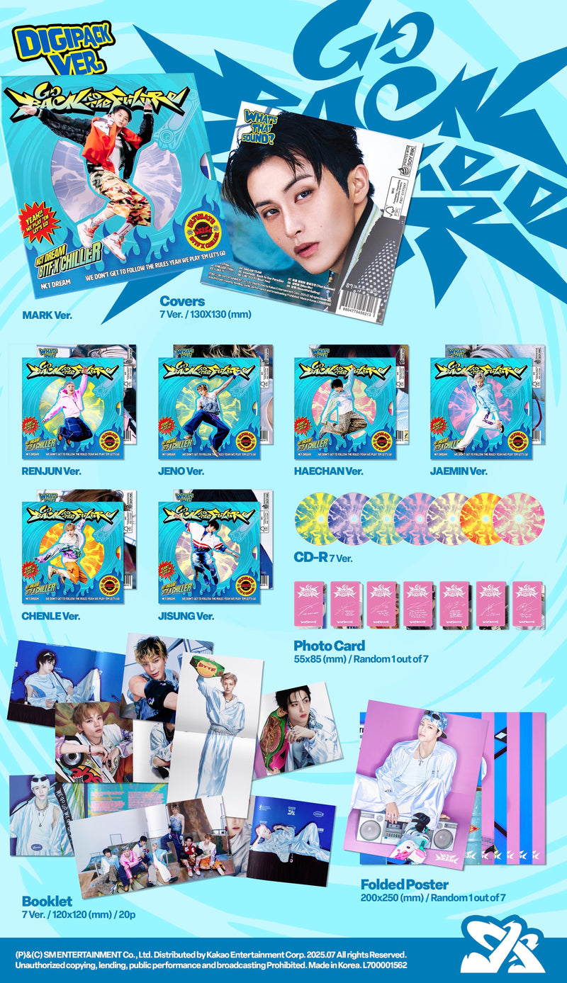NCT DREAM • Go Back To The Future (Digipack Ver.)