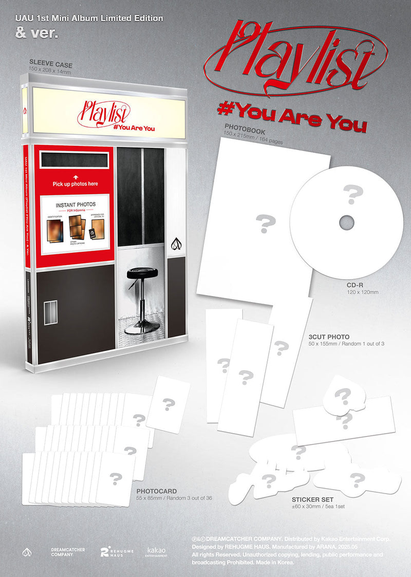 Dreamcatcher UAU • Playlist #You Are You [PREORDER]