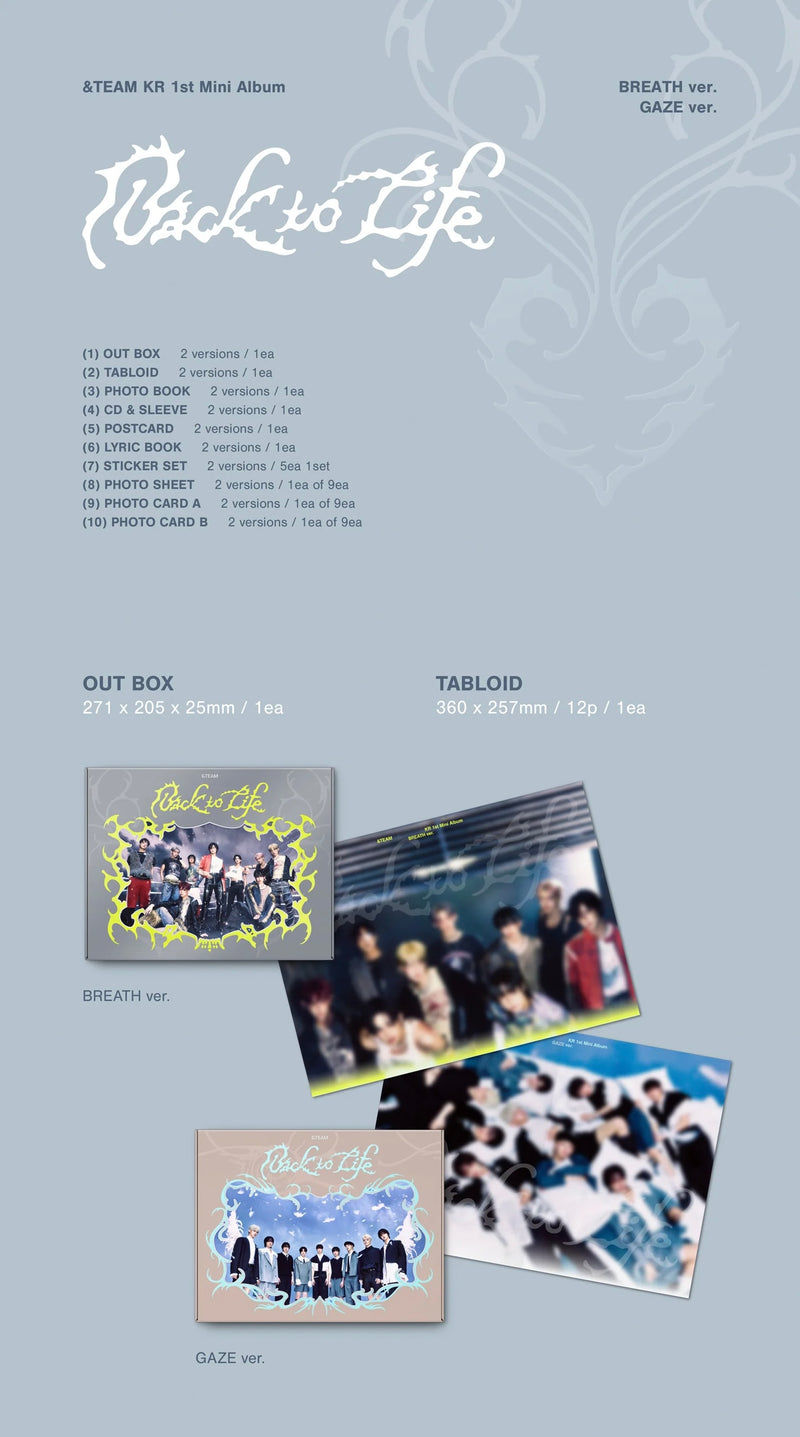 &TEAM • Back to Life