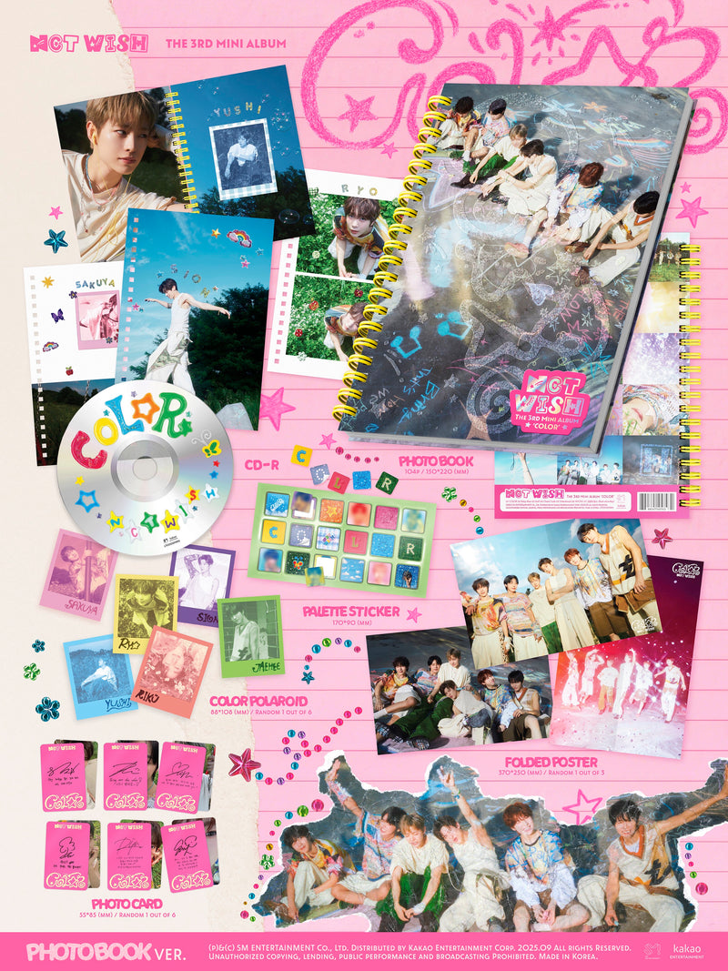 NCT WISH • COLOR [PREORDER]