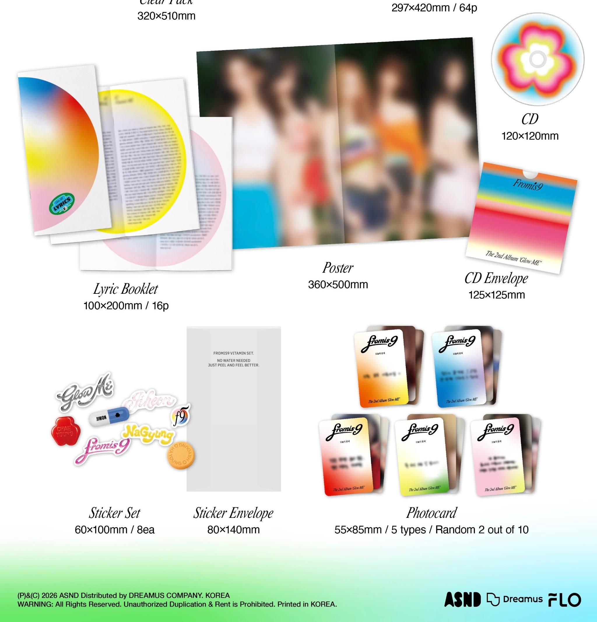 fromis_9 • Glow ME [PREORDER]