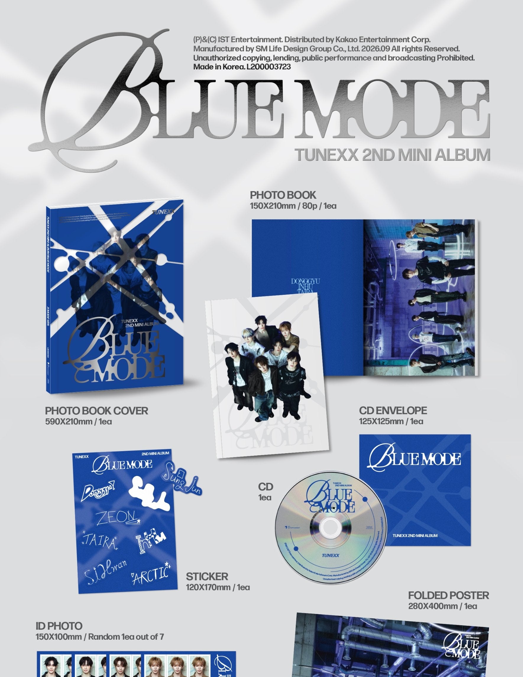 TUNEXX • BLUE MODE [PREORDER]