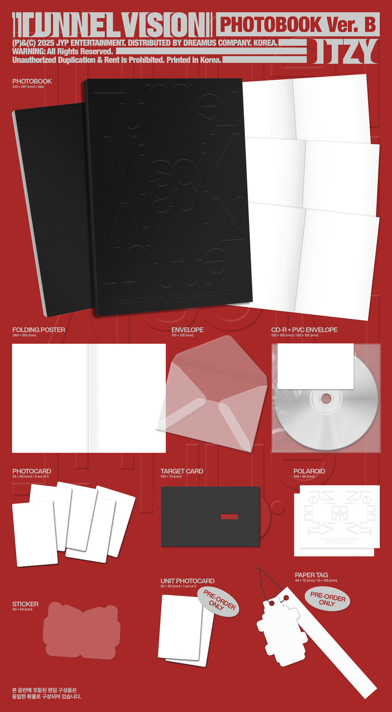 ITZY • TUNNEL VISION [PREORDER]