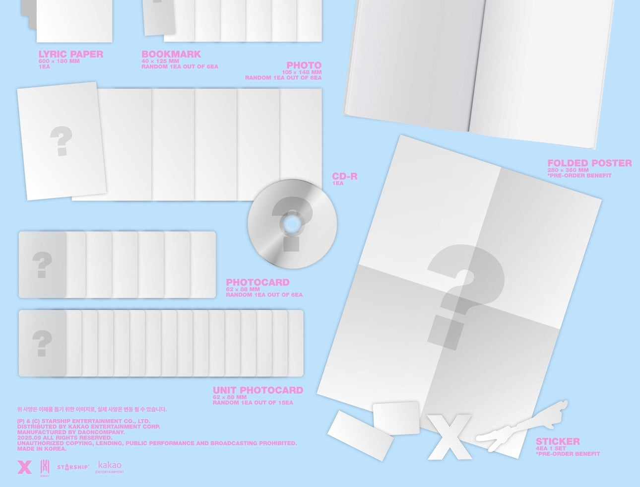 MONSTA X • THE X [PREORDER]