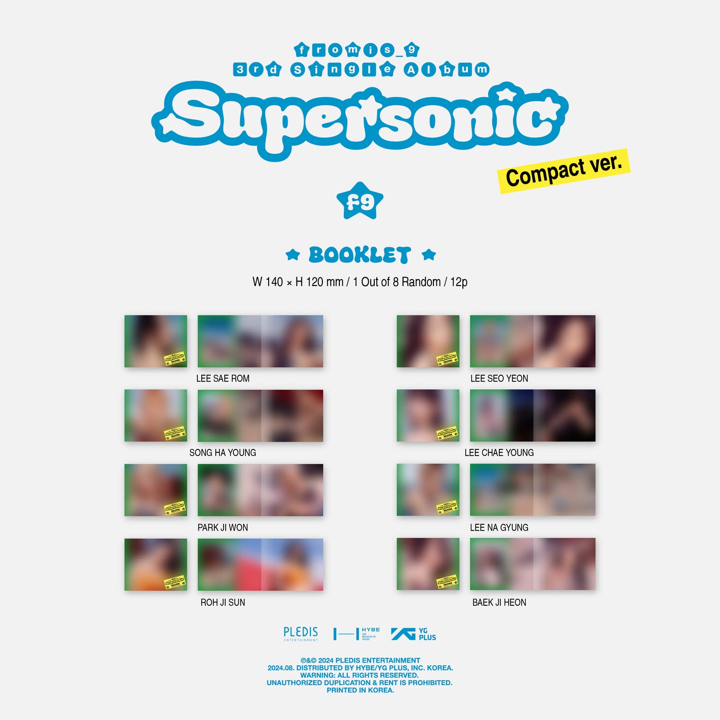 fromis_9 • Supersonic (Compact Ver.)