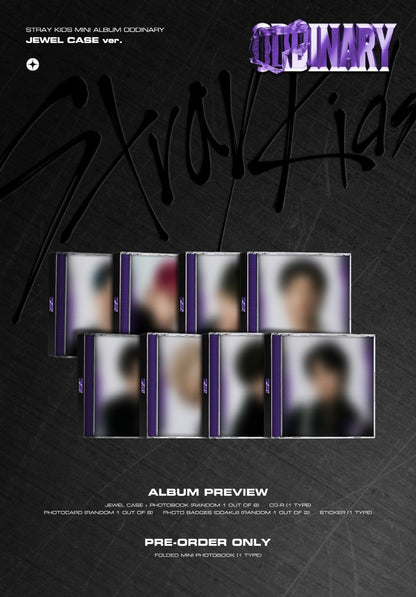 Stray Kids • ODDINARY (Jewel Case Ver.)