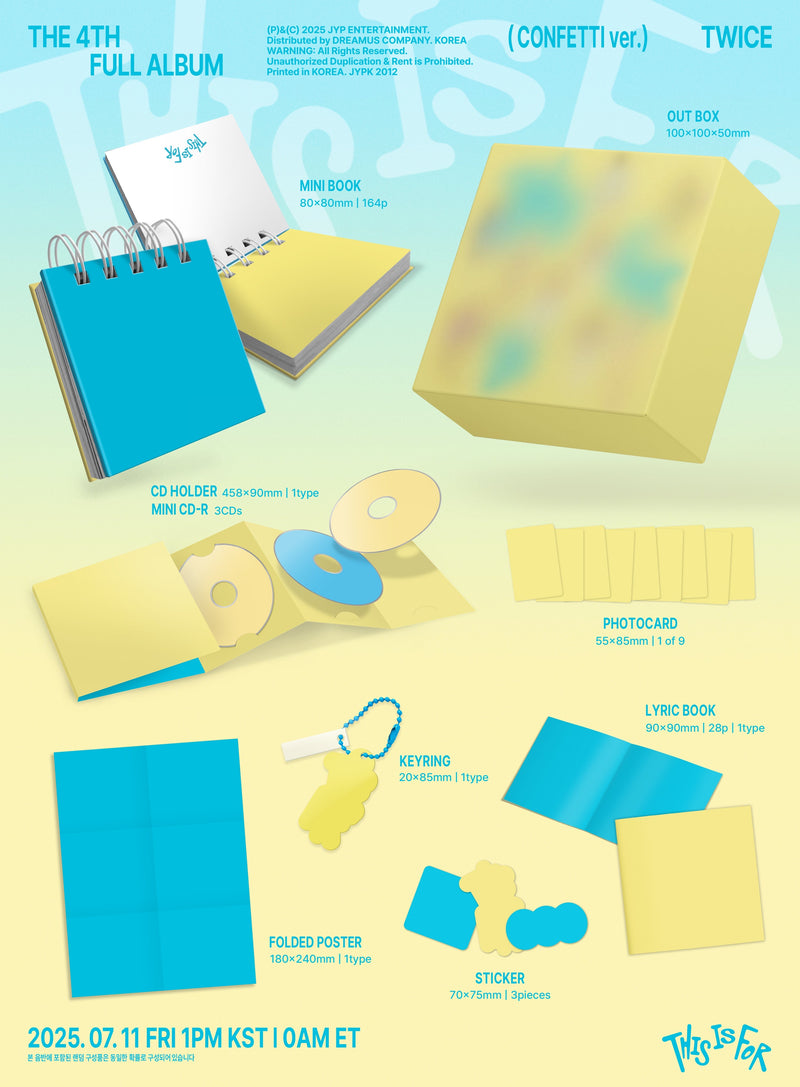 TWICE • THIS IS FOR [PREORDER]