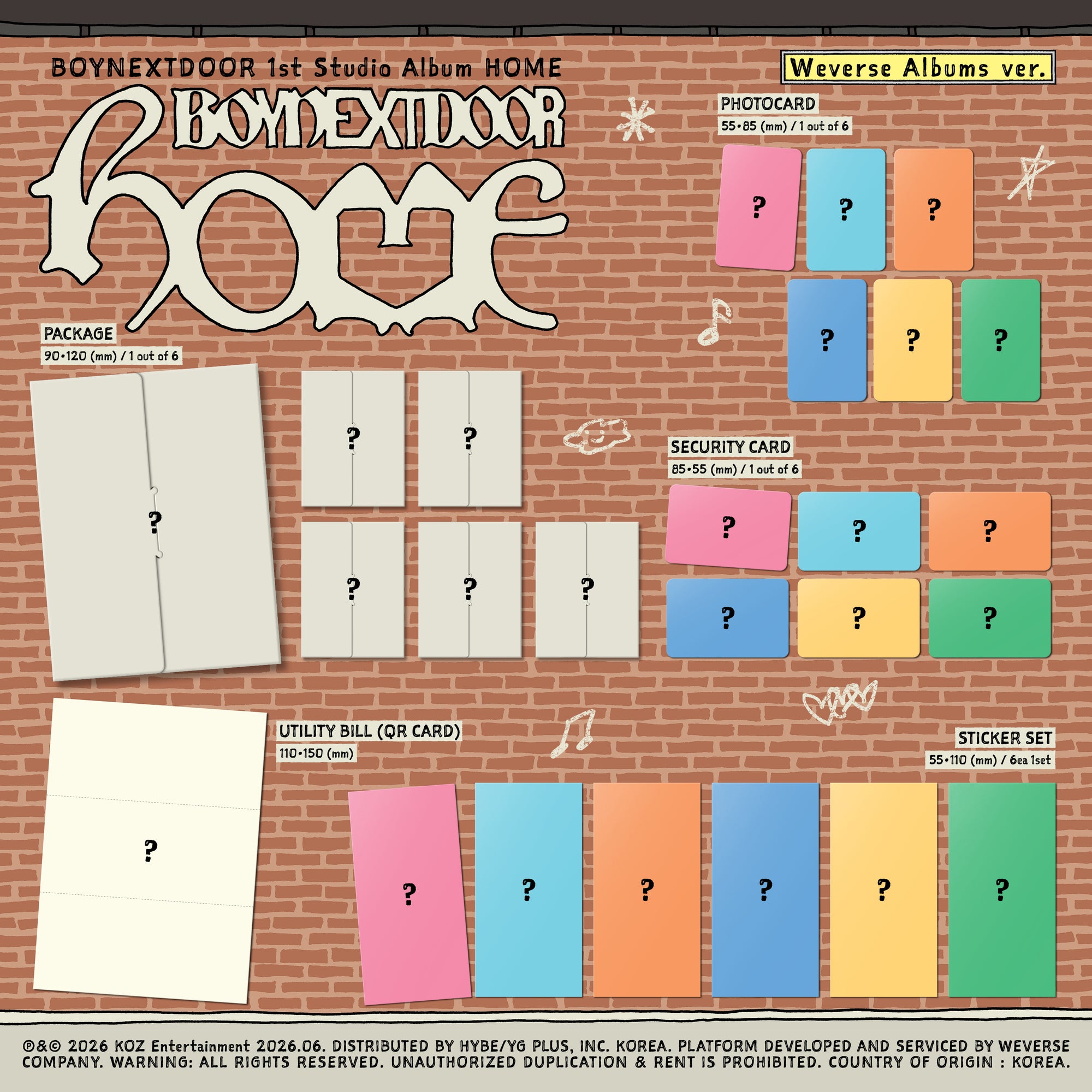 BOYNEXTDOOR • HOME [PREORDER]