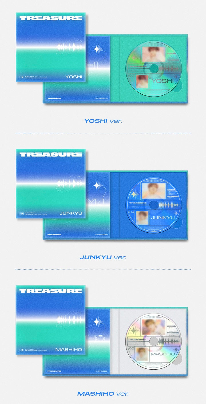 TREASURE • The Second Step: Chapter One (Digipack Ver.)