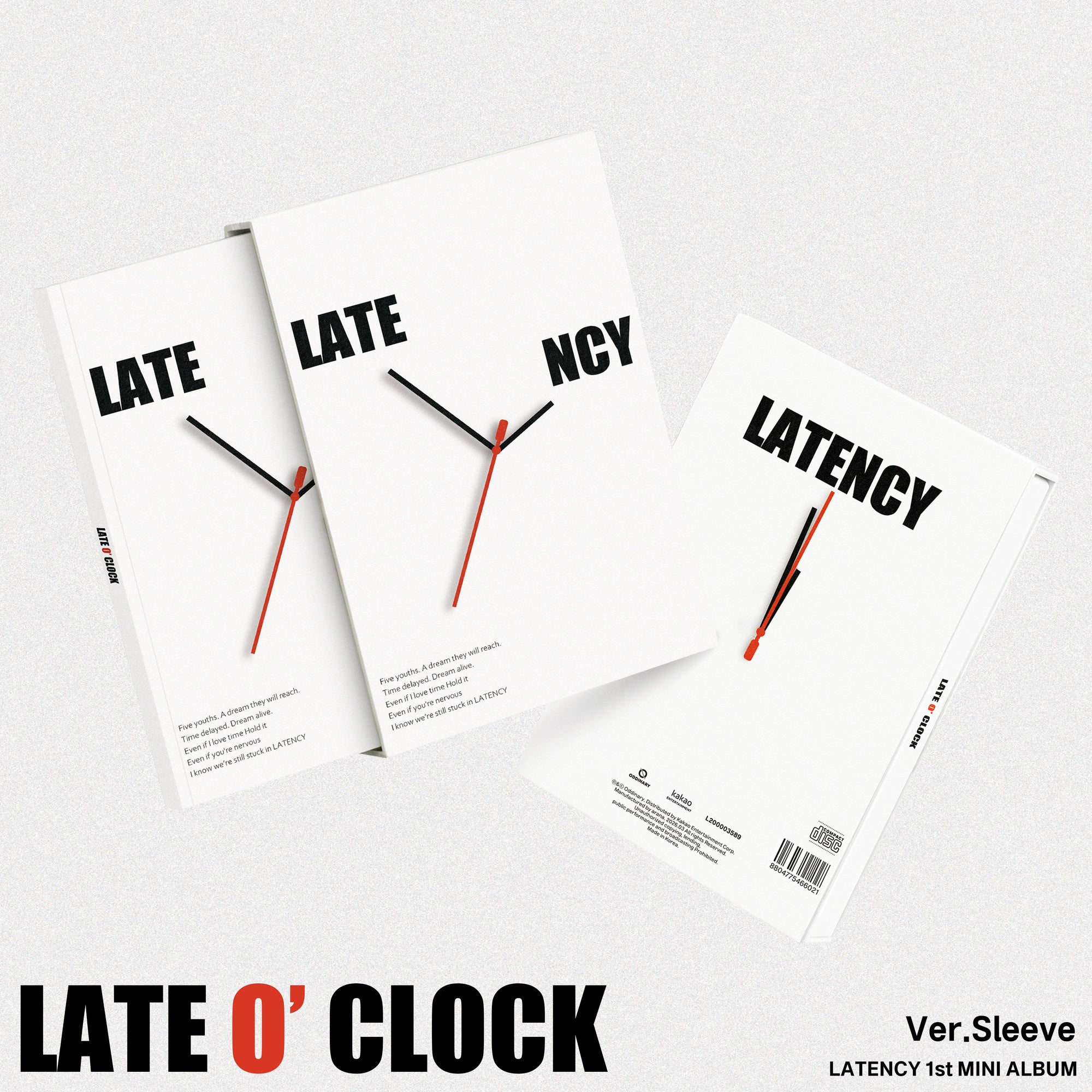 LATENCY • LATE O’ CLOCK [PREORDER]