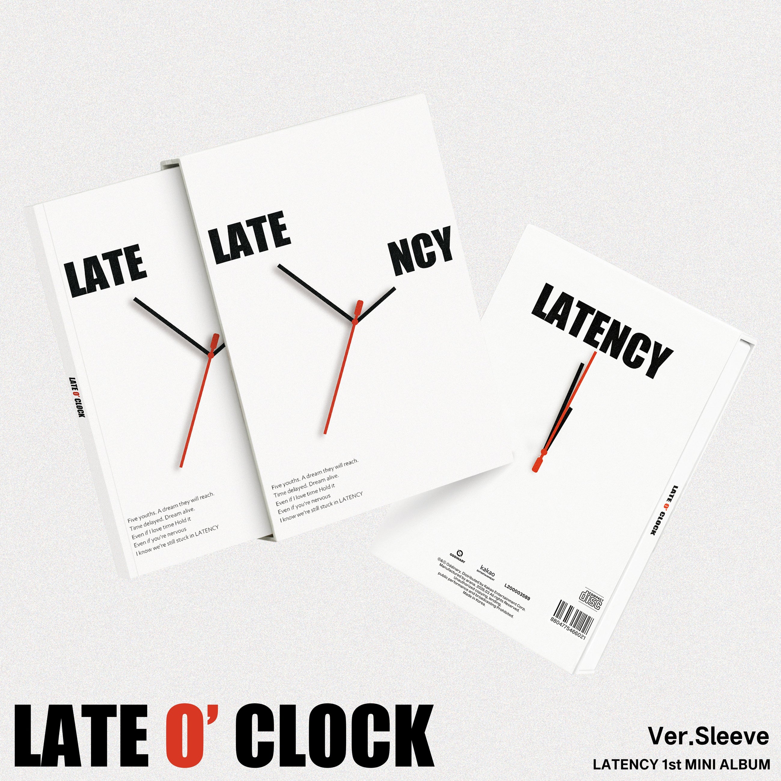 LATENCY • LATE O’ CLOCK [PREORDER]