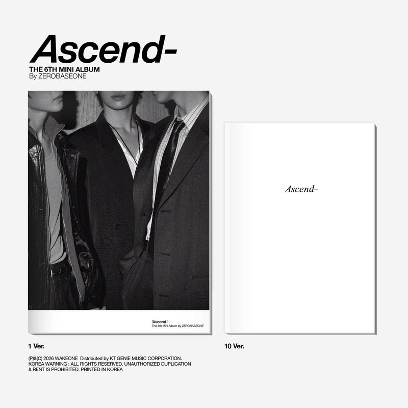 ZEROBASEONE • Ascend- [PREORDER]
