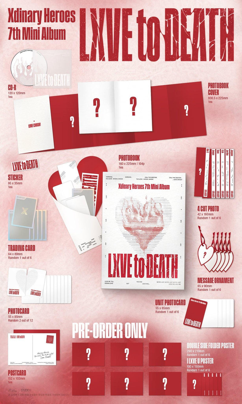 Xdinary Heroes • LXVE to DEATH [PREORDER]