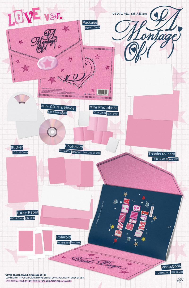 VIVIZ • The 1st Album: A Montage Of ( ) [PREORDER]