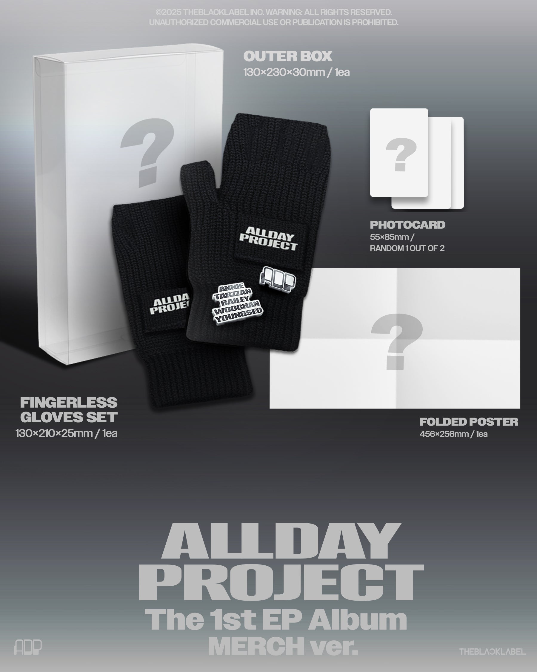 ALLDAY PROJECT • The 1st EP Album [PREORDER]
