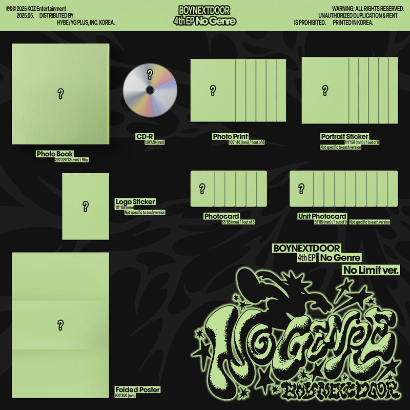 BOYNEXTDOOR • No Genre [PREORDER]