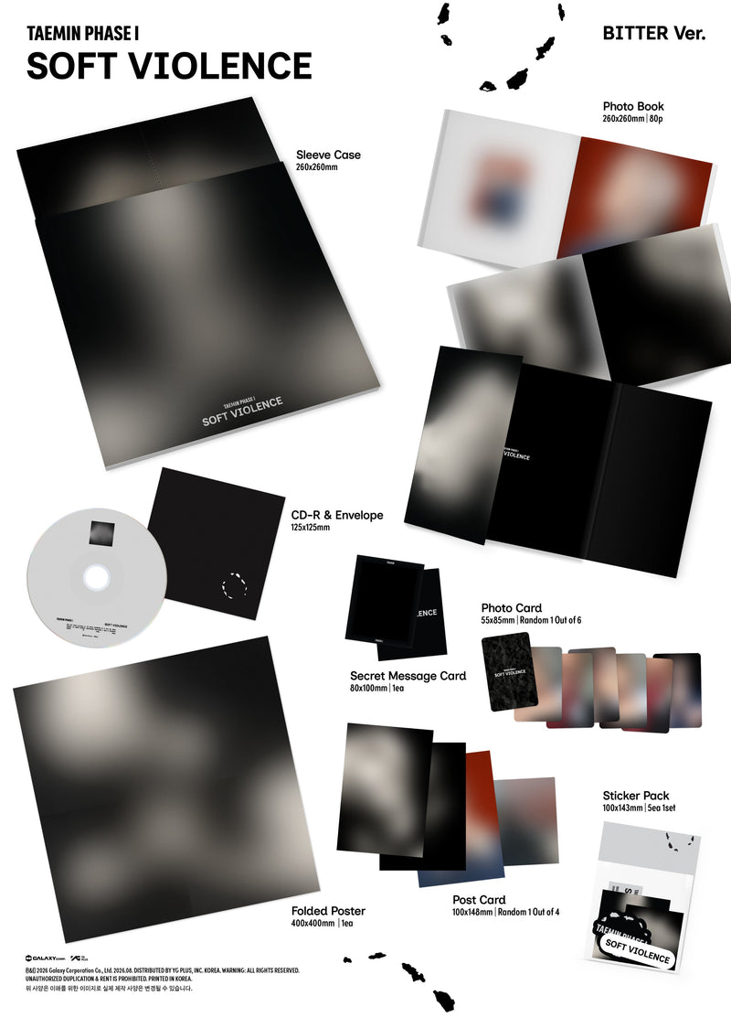 Taemin • PHASE 1: Soft Violence [PREORDER]