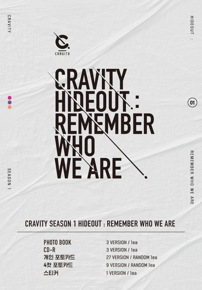 Cravity • Hideout Season 1: Remember Who We Are