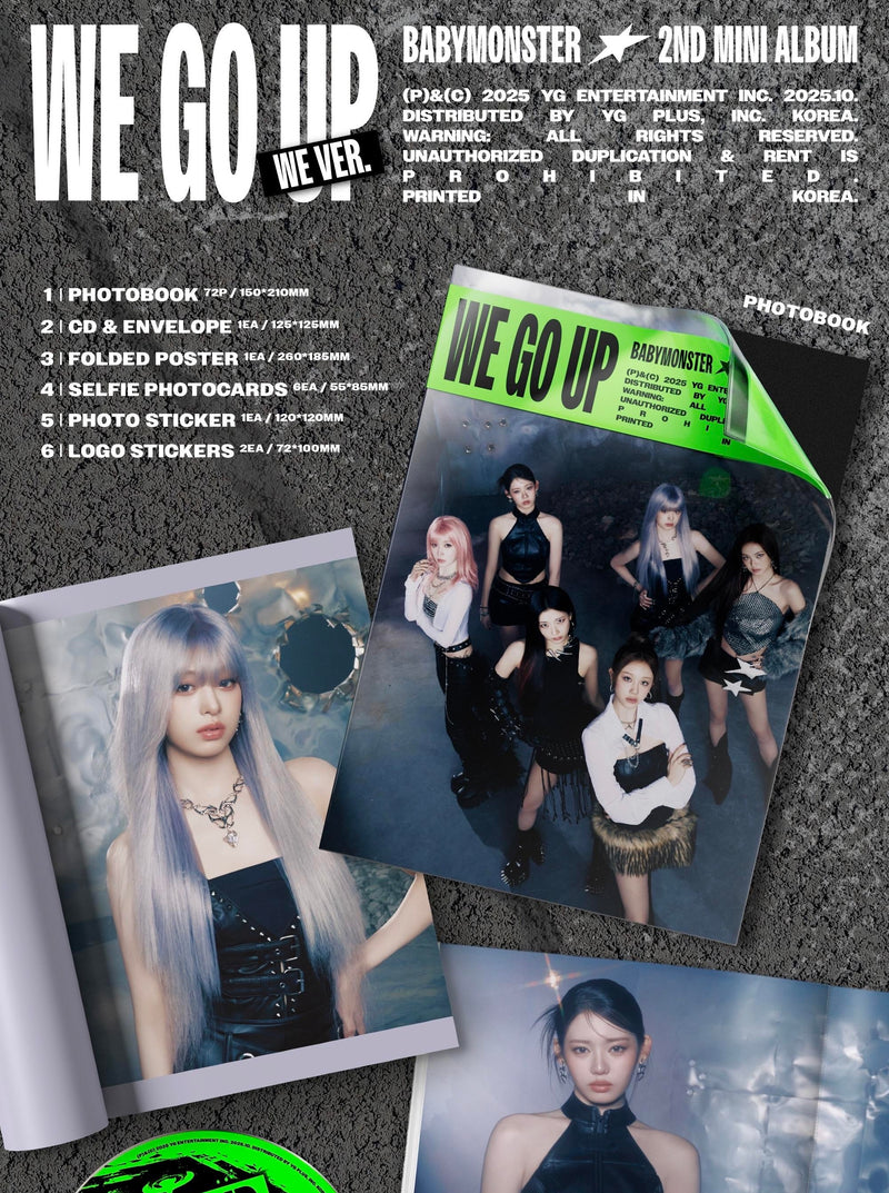 BABYMONSTER • WE GO UP [PREORDER]