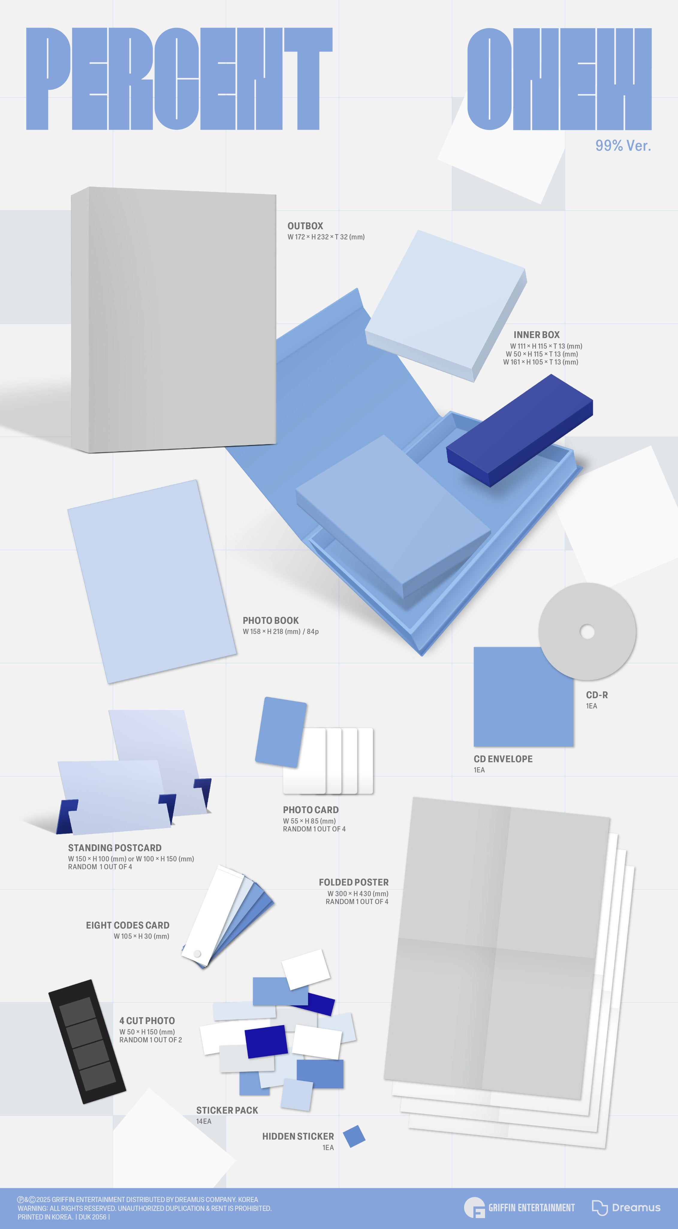 Onew • PERCENT [PREORDER]