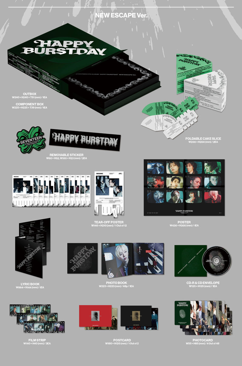 SEVENTEEN • HAPPY BURSTDAY [PREORDER]