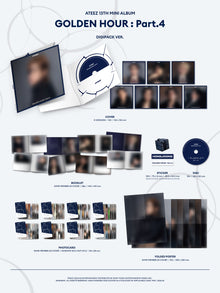 ATEEZ • GOLDEN HOUR: Part.4 (Digipack Ver.) [PREORDER]