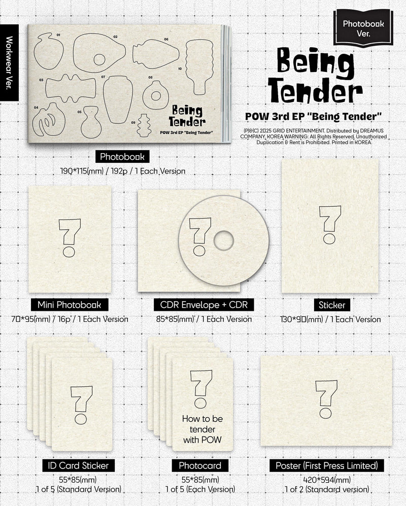 POW • Being Tender [PREORDER]