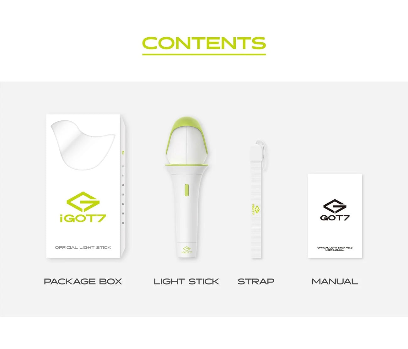 GOT7 • Ver.3 Official Lightstick | Kpop Moon