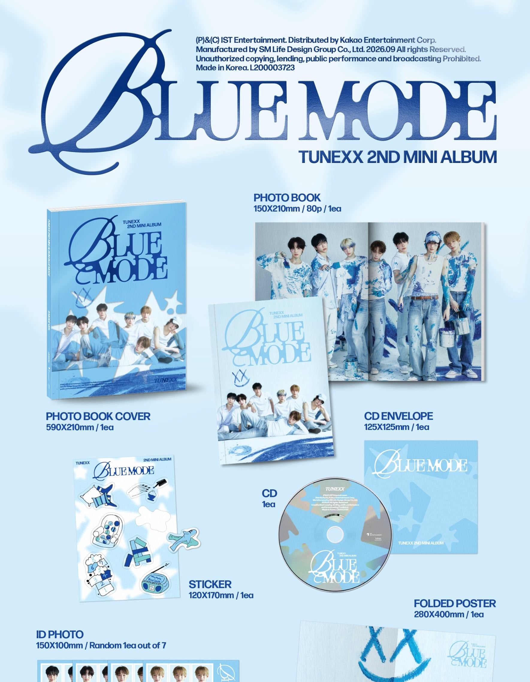 TUNEXX • BLUE MODE [PREORDER]