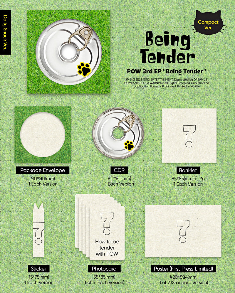 POW • Being Tender [PREORDER]