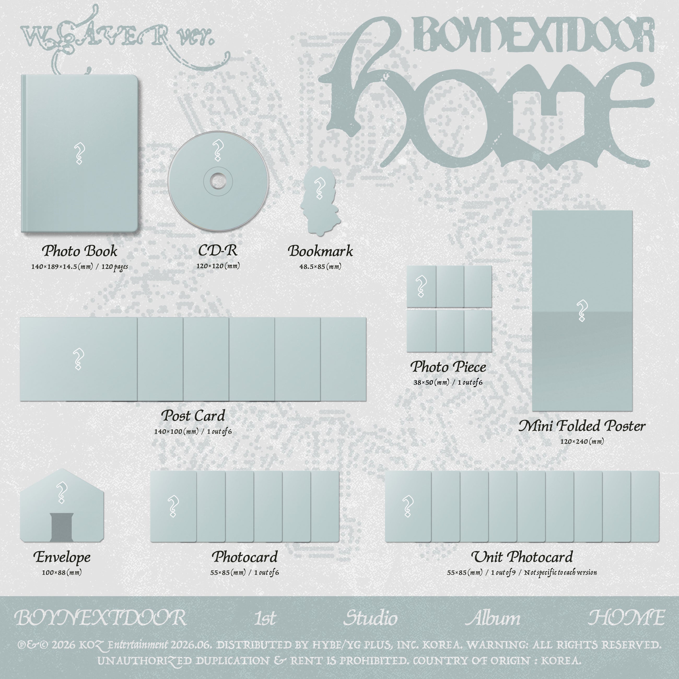 BOYNEXTDOOR • HOME [PREORDER]